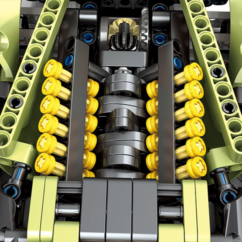 Đồ chơi lắp ráp Lego siêu xe LAMBORGHINI V12 GT tỉ lệ 1:14 với hơn 1039 PCS