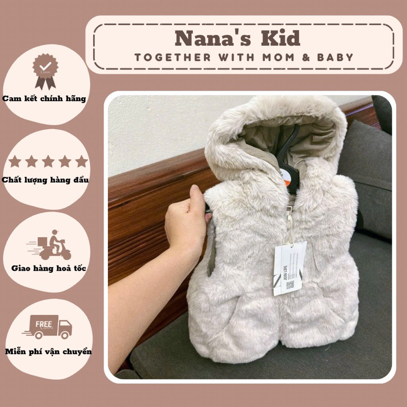 Áo gile lông Zaraa