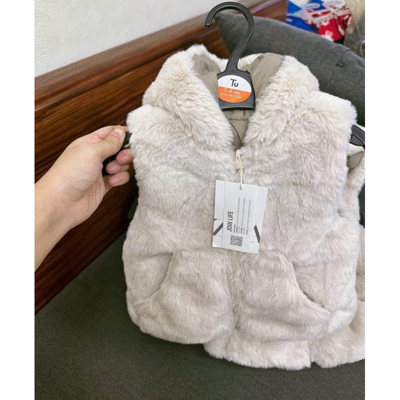 Áo gile lông Zaraa