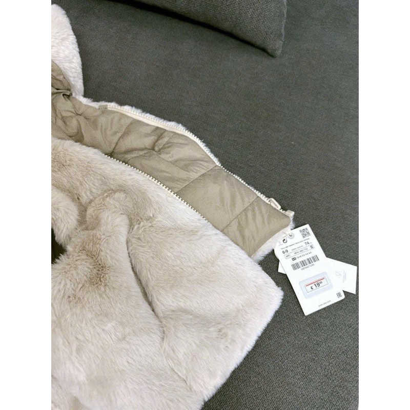 Áo gile lông Zaraa