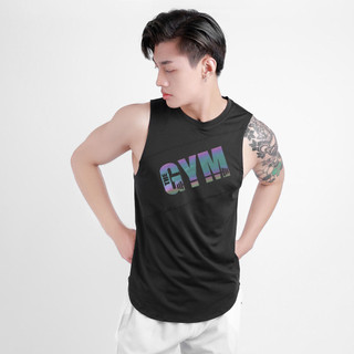 Áo Tập Gym Ba Lỗ Tank Top Thể Thao Nam Reeta IN LOGO GYM Phản Quang,Thoáng  Khí Co Giãn Dành Cho Tập Gym,Chạy Bộ- A2268