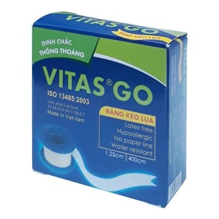 Băng keo lụa y tế vitasgo dán gạc băng vết thương