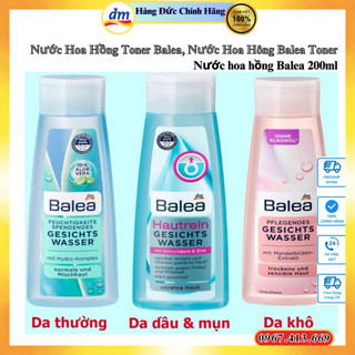 Nước Hoa Hồng Toner Balea, Nước Hoa Hông Balea Toner 200ml