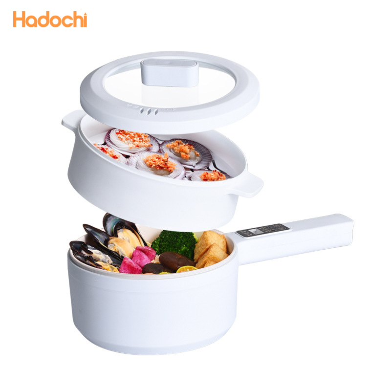 Nồi Nấu Điện Đa Năng Hadochi dung tích 1,8 lít, công suất 450w - bảo hành 6 tháng