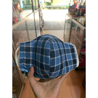Khẩu trang vải nam ;nữ (sọc caro và hoa)