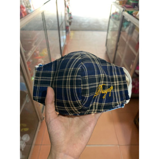 Khẩu trang vải nam ;nữ (sọc caro và hoa)