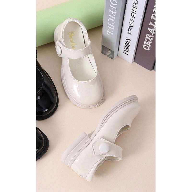 🌼 GIÀY BÚP BÊ TRẮNG PHONG CÁCH VINTAGE LOLITA