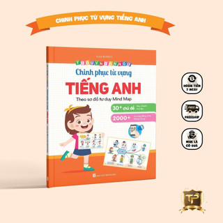 Sách - Chinh Phục Từ Vựng Tiếng Anh - Theo Sơ Đồ Tư Duy Mind Map (1 cuốn)