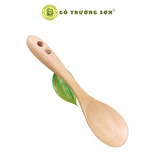Muỗng Xới Cơm - Múc Canh Rau / Vá Gỗ Oval 11 - Đồ Gỗ Nhà Bếp Thương Hiệu Trường Sơn