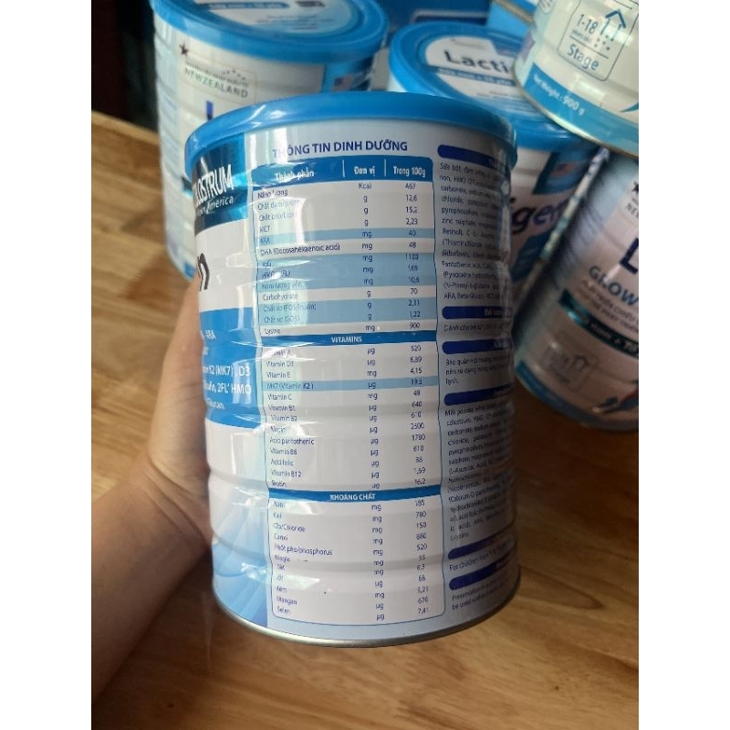 Lactigen phát triển chiều cao