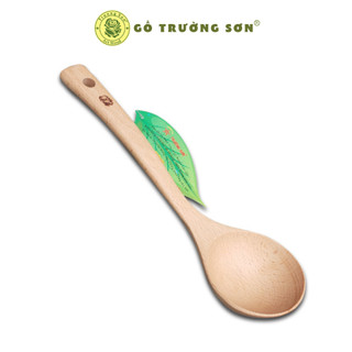 Muỗng Múc Canh Rau Cán Dài Mui Tròn Vá Gỗ 07 Kích Thước  ( 25 x 7 cm ) - Đồ Gỗ Nhà Bếp Thương Hiệu Trường Sơn