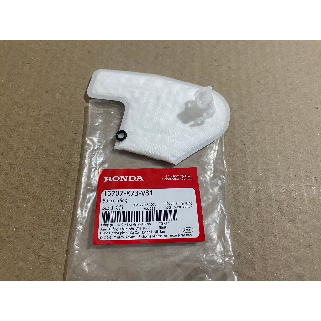Bộ lọc xăng HONDA FUTURE 125 năm 2018-2019. Mã SP 16707K73V81