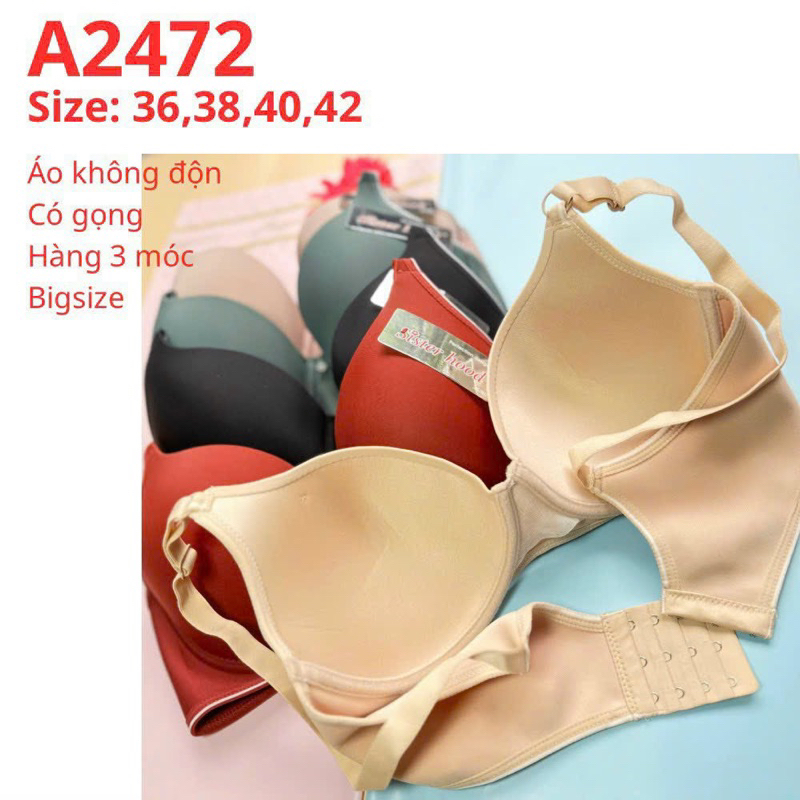 Áo lót áo ngực bigsize Thái Lan có gọng cup C trẻ trung