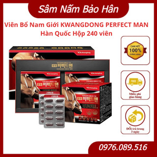Viên Bổ Nam Giới KWANGDONG PERFECT MAN Hàn Quốc Hộp 240 viên