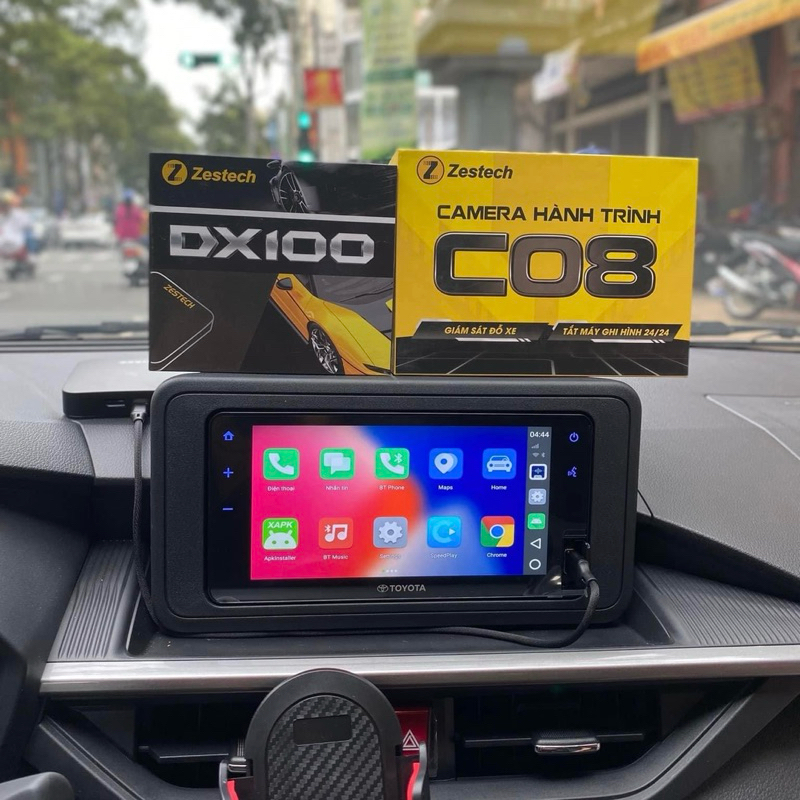 Android box ô tô Zestech DX100 Vietmap S2 - Tặng camera hành trình