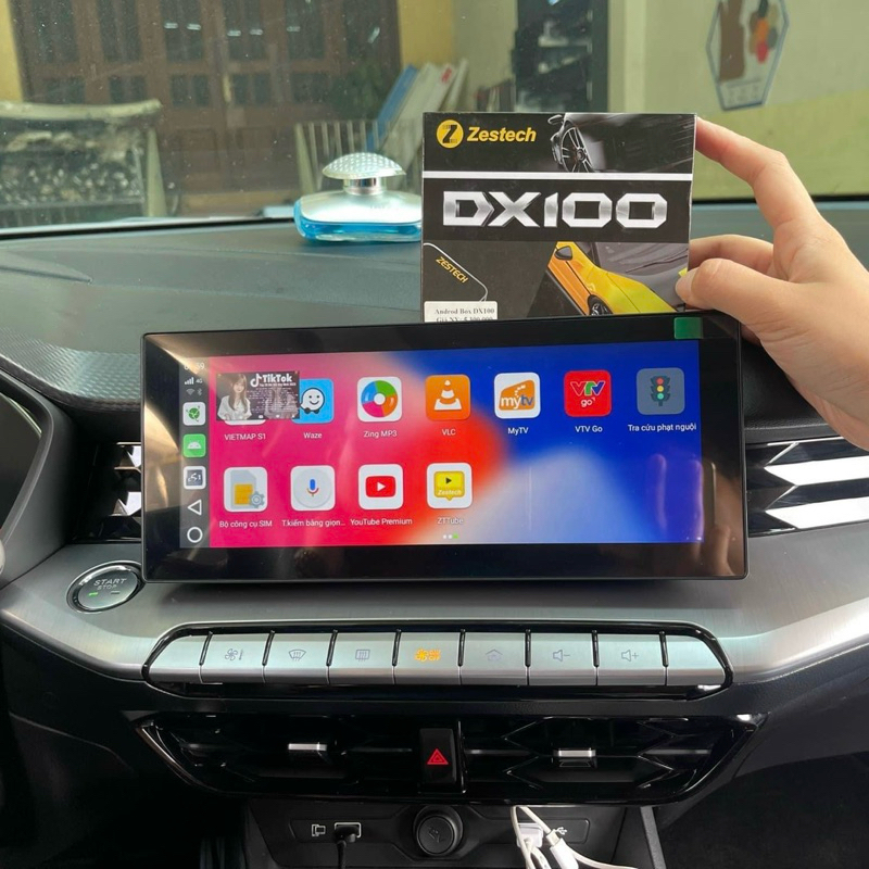 Android box ô tô Zestech DX100 Vietmap S2 - Tặng camera hành trình