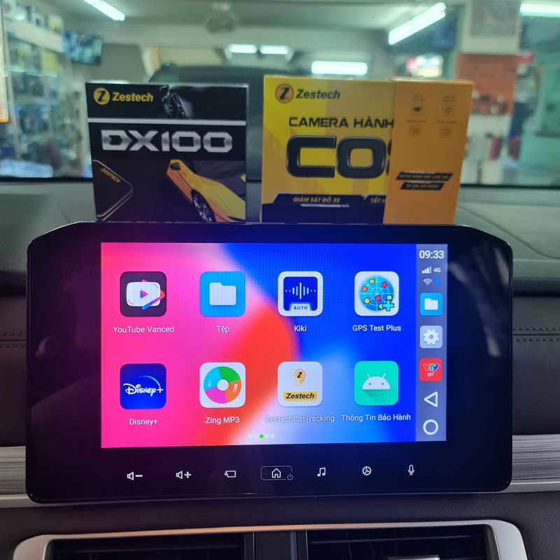Android box ô tô Zestech DX100 Vietmap S2 - Tặng camera hành trình