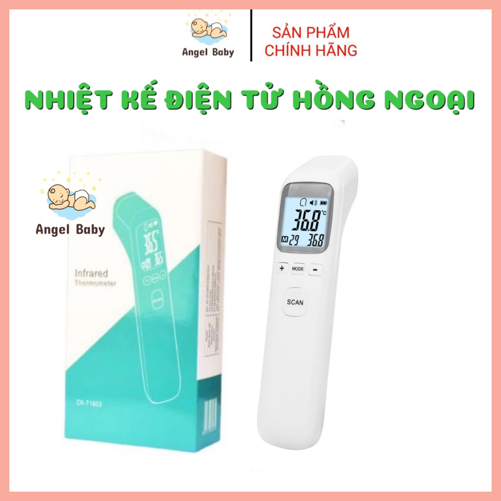 Nhiệt Kế Điện Tử, Nhiệt Kế Hồng Ngoại Đo Trán, Đo Nhiệt Độ Cơ Thể Chính Xác Và Tiện Lợi