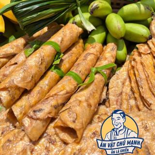 Chuối Sứ Ép Dẻo Bến Tre - Ăn Vặt Chú Mạnh