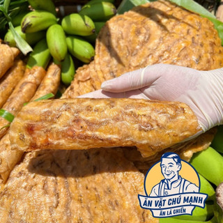 Chuối Sứ Ép Dẻo Bến Tre - Ăn Vặt Chú Mạnh