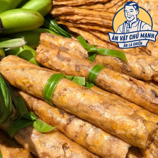 Chuối Sứ Ép Dẻo Bến Tre - Ăn Vặt Chú Mạnh