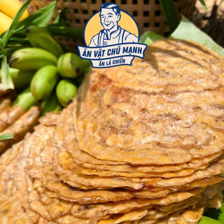 Chuối Sứ Ép Dẻo Bến Tre - Ăn Vặt Chú Mạnh