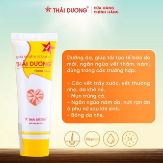 5 tuyp Kem nghệ Thái dương
