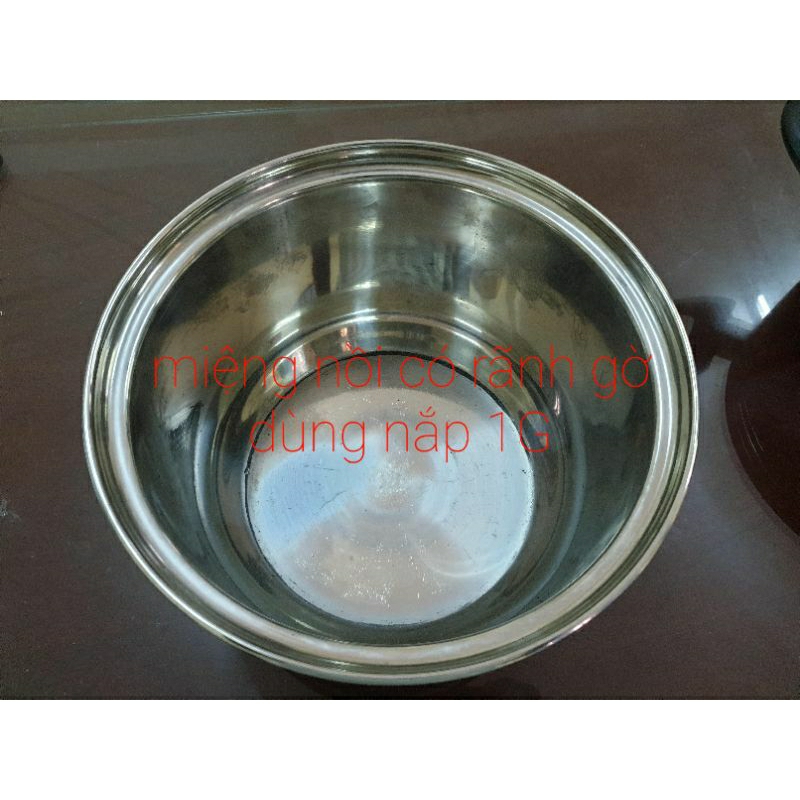 Nắp nồi kính cường lực 4mm 14cm 16cm 18cm 20cm 22cm 24cm 26cm 28cm 30cm 32cm - Nắp 1G - Dùng cho nồi có rãnh gờ