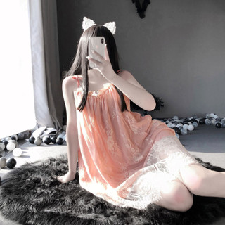 [  Siêu Đẹp- LOẠI I] ♥Ảnh Thật♥4 màu Váy Ngủ Xuyên Thấu B1023 Đầm Công Chúa Voan Ren Cao Cấp Quảng Châu