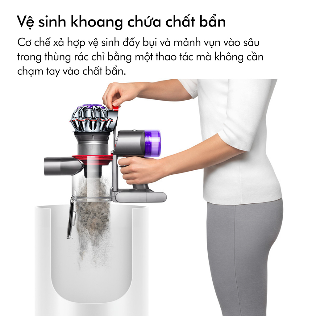 Máy hút bụi không dây cầm tay Dyson V8 Focus Clean