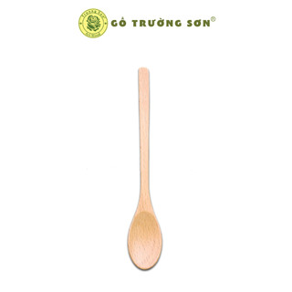 Muỗng Gỗ Beech Búp Sen Loại Nhỏ Dài 16 cm - Đồ Gỗ Nhà Bếp Thương Hiệu Trường Sơn