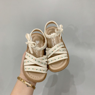 Sandal cho bé- sandal Nơ Hoa cho bé gái siêu xinh mã 9001