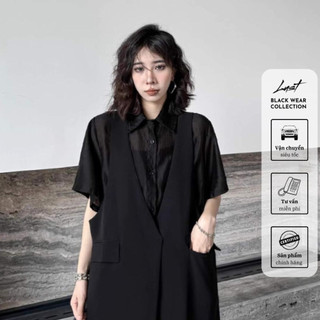 Set áo Blazer phối áo sơ mi cao cấp LUST chất liệu dày dặn thiết kế đẹp - M112