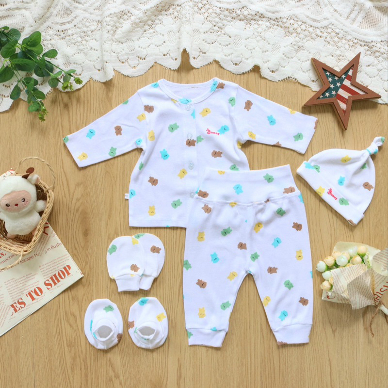 Combo sơ sinh Bunny Cotton xuất dư 😍