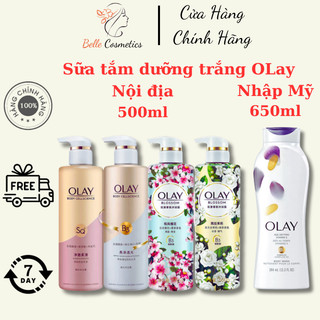 Sữa Tắm dưỡng trắng OLAY B3+ siêu dưỡng trắng da, cấp ẩm, giúp làn da mịn màng , căng bóng hơn / Belle Cosmetics