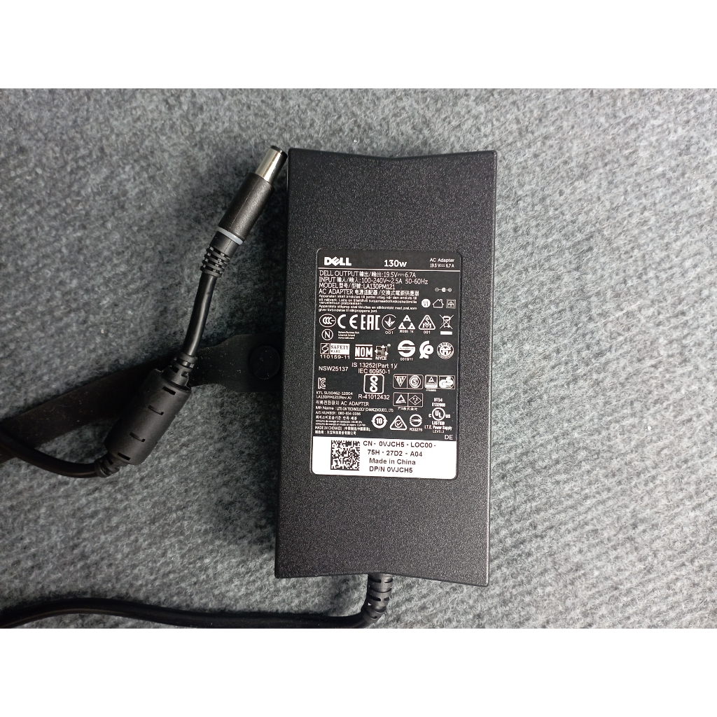 Sạc Laptop Dell 130w kim lớn
