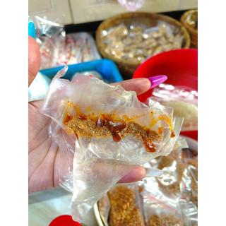  Com bo bánh tráng phơi sương rìa dẻo muối sặc sốt tắc  ib cho shop nếu bạn muốn lấy bánh phơi sương tròn tự xé  