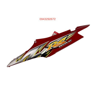 Ốp sườn trái rs 100 đỏ cờ honda