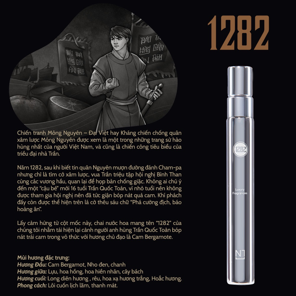 Nước hoa nam Nerman 4000 Luxury Fragrances, combo 3 mùi hương lôi cuốn mạnh mẽ, lưu hương 8h, chính hãng longtime.watch