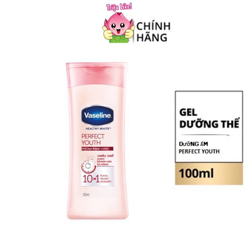 Sữa Dưỡng Thể Vaseline Trắng Da 100ML