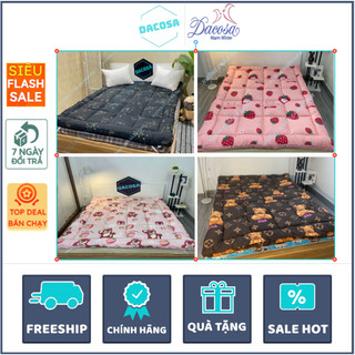 Nệm Topper dày 8cm tấm topper tiện nghi cao cấp gấp gọn gàng khi không sử dụng