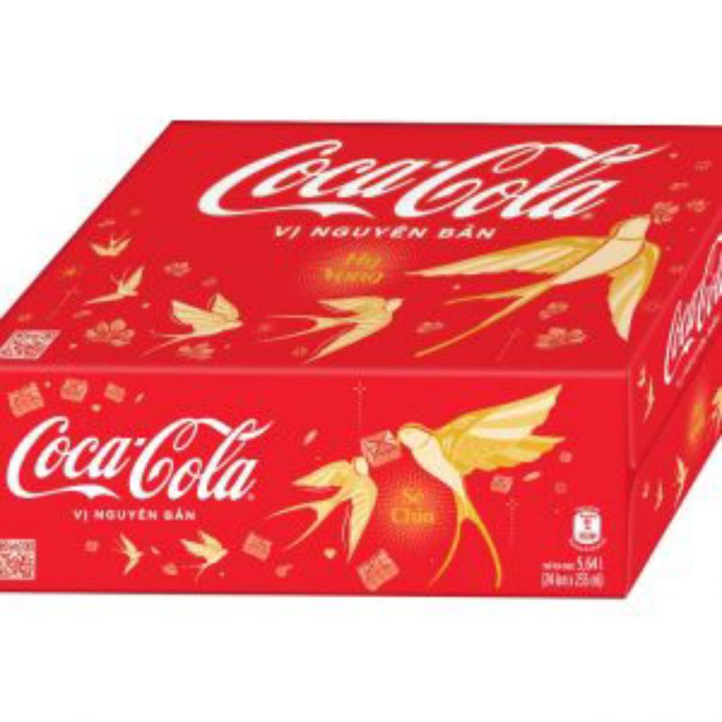 Thùng Cocacola 24 Lon Lớn