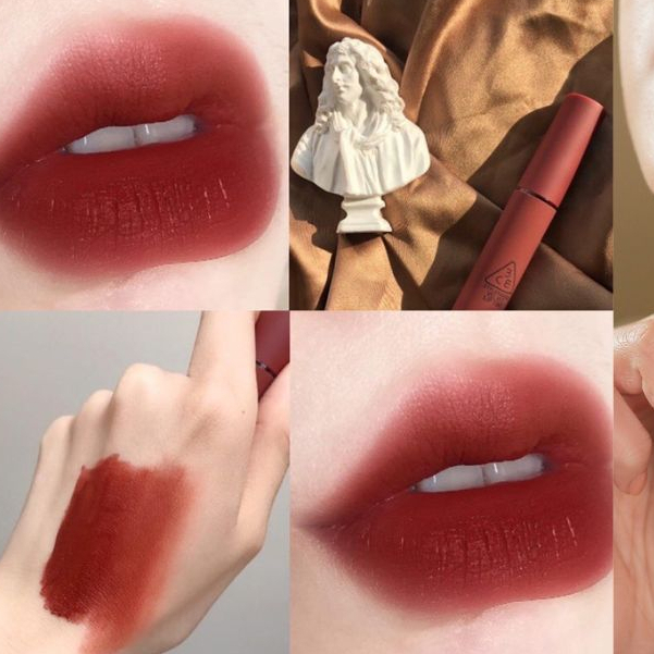Son Kem Lì Mịn Màng Như Nhung, Son Thỏi Mịn Lì Lâu Trôi Lên Màu Cho Viền Môi Mờ Ảo Không Lem Ani.shop1