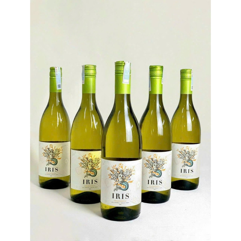 Rượu vang Chile Iris Chardonnay 750ml 13%