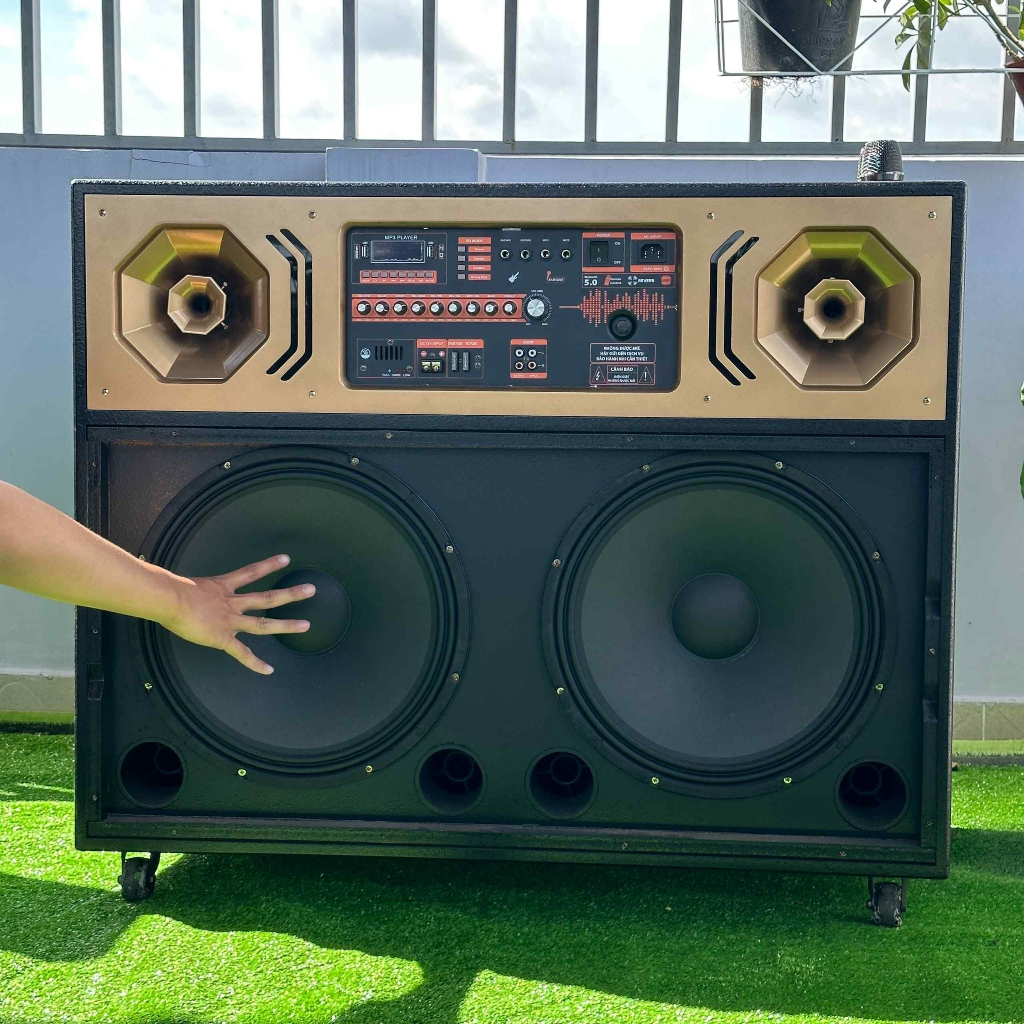 Loa Kéo MTMAX BK201 - Loa Khủng Long Karaoke Bluetooh 2 Bass 35 Âm Thanh Uy Lực Siêu Trầm Âm Bass Cực Căng