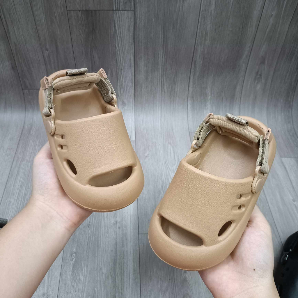 Sandal Xốp EVA Cho Bé Tập ĐI, Sandal siêu nhẹ chống trơn cho bé trai size 24-29
