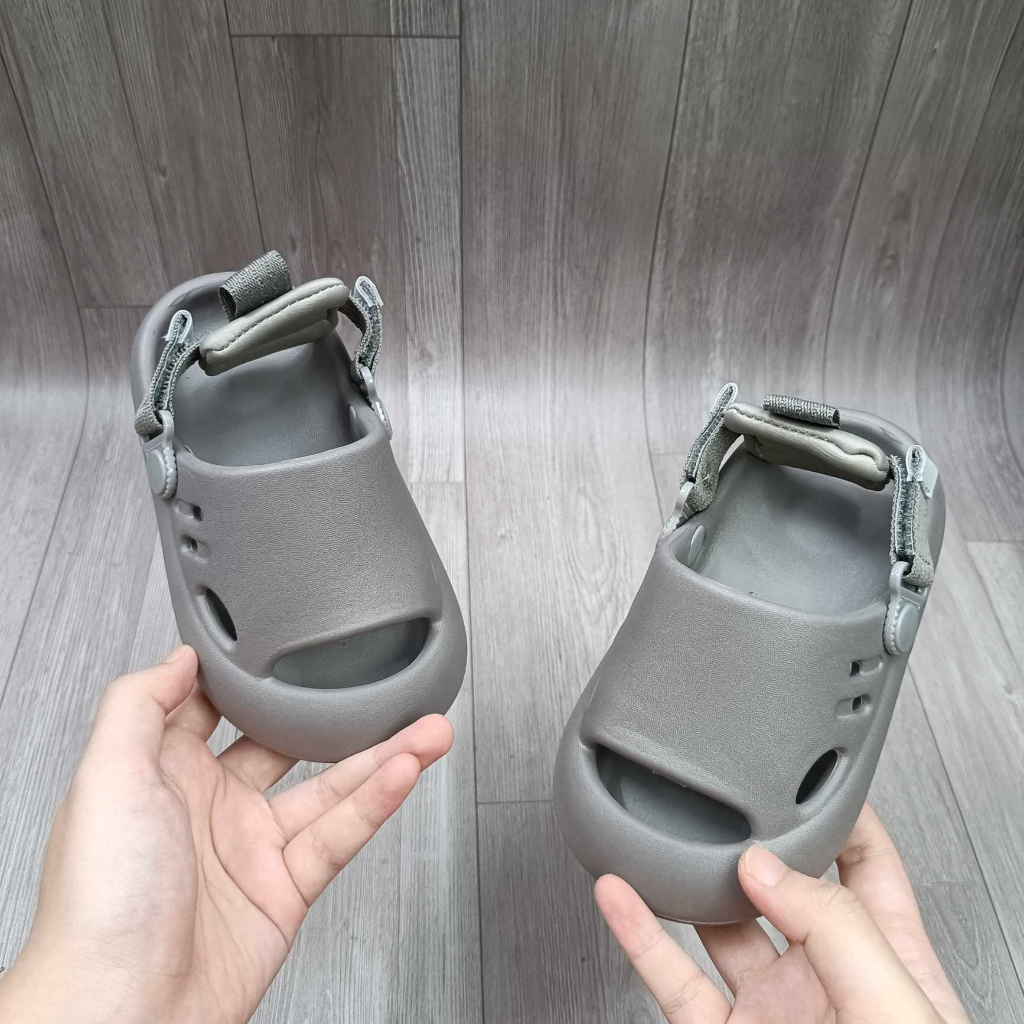 Sandal Xốp EVA Cho Bé Tập ĐI, Sandal siêu nhẹ chống trơn cho bé trai size 24-29