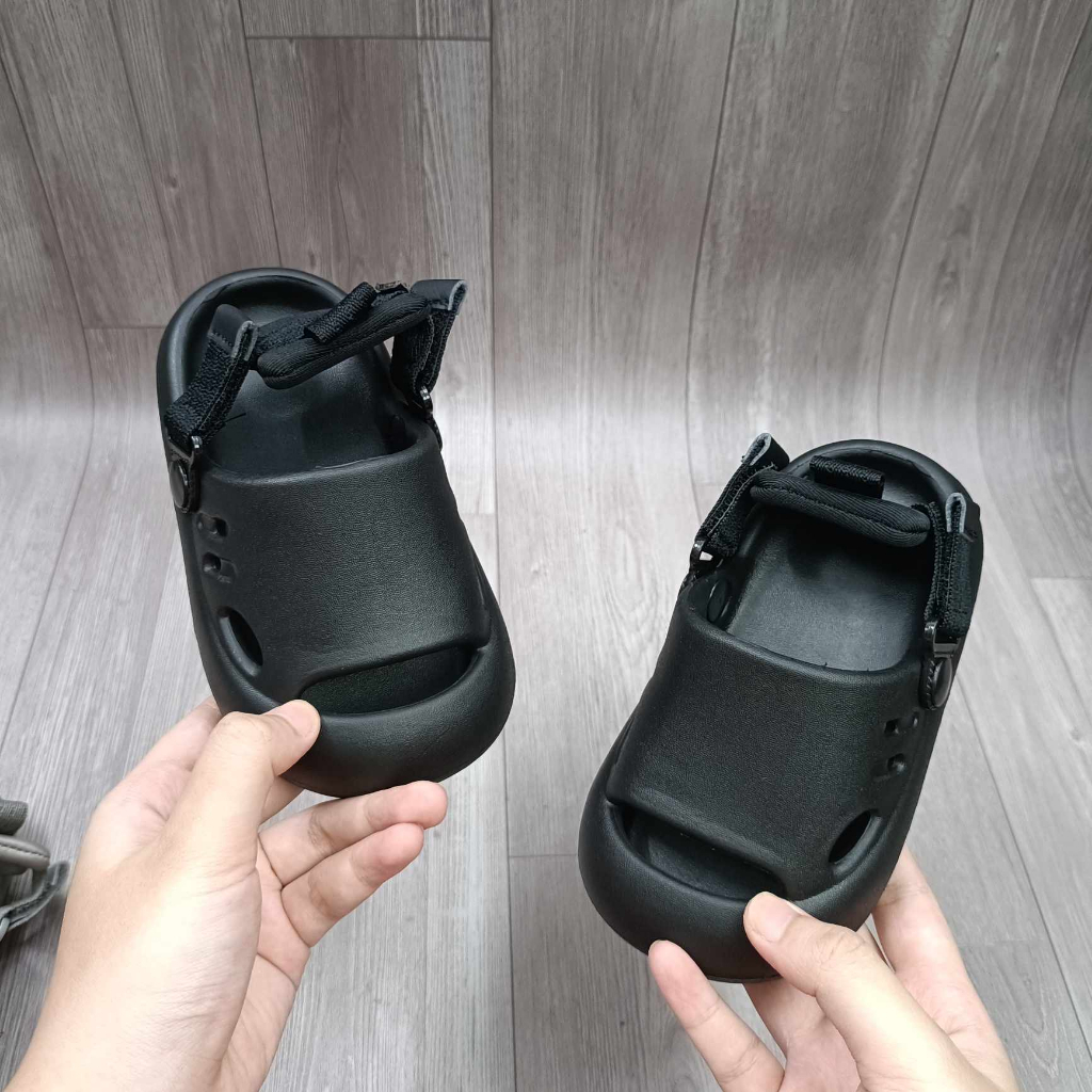 Sandal Xốp EVA Cho Bé Tập ĐI, Sandal siêu nhẹ chống trơn cho bé trai size 24-29