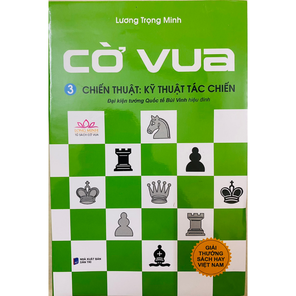 Sách - Cờ Vua 3 chiến thuật, kĩ thuật tác chiến