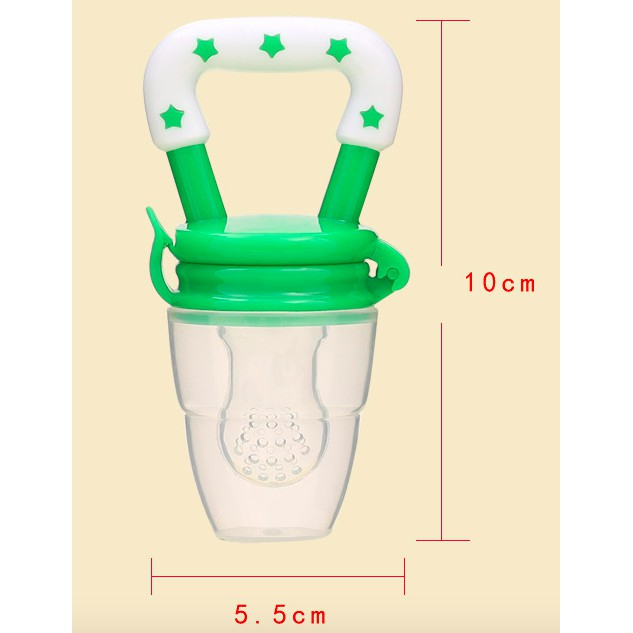 Túi nhai ăn dặm cho bé, núm nhai ăn dặm cho bé